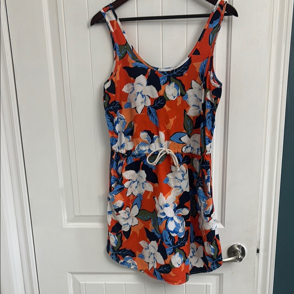 GAP Linen & Cotton Floral Dress
